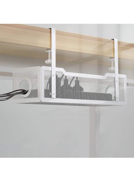 Desktop No-Drill Cable Management Tray
