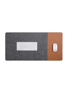 Felt Leather Desk Mat
