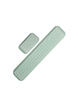 Minimalist Wrist Rest Gaming Mouse Pad Set