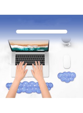 Transparent Cloud Mouse Pad Set
