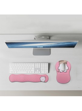 Cat Paw Cartoon Mouse Pad Set