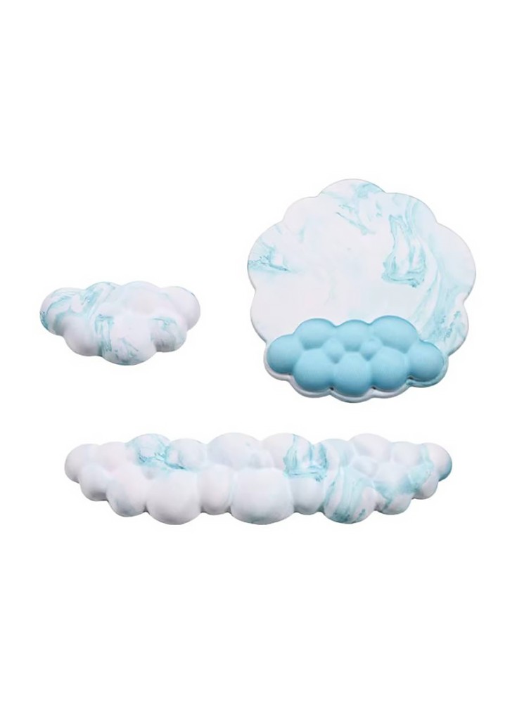 Cloud Gradient Ergonomic Mouse Pad Set
