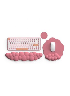 Soft PU Memory Foam Mouse Pad Set