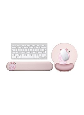 Rabbit Wrist Rest Mouse Pad Set
