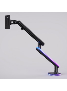 RGB Lighting Single Monitor Stand