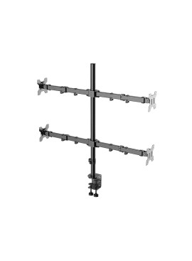 Adjustable Four Screen Monitor Stand