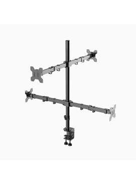 Adjustable Four Screen Monitor Stand