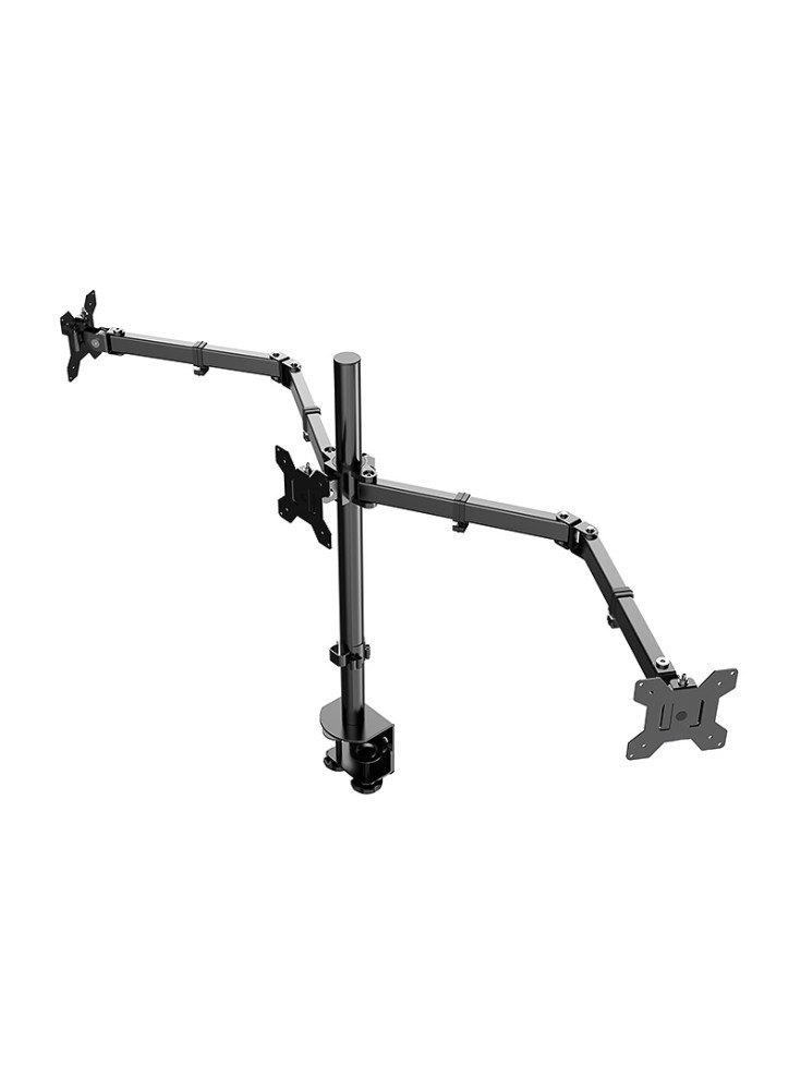 Adjustable Triple Monitor Stand
