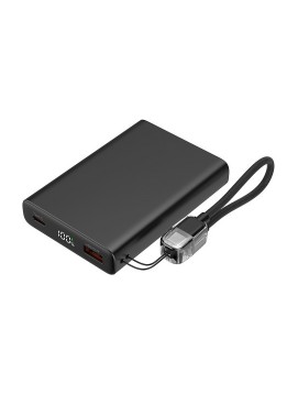 Wired Power Bank with LCD Display