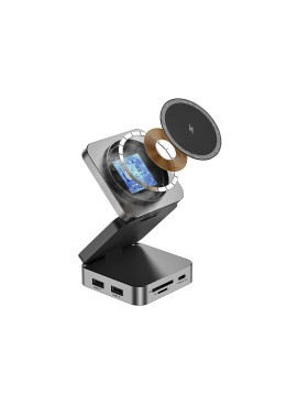 10-in-1 Docking Station with Wireless Charger